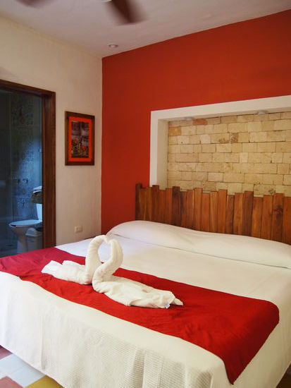 Wirklich schön - von der Lage und von der Atmosphäre...das Hotel Casa Hipil in Valladolid