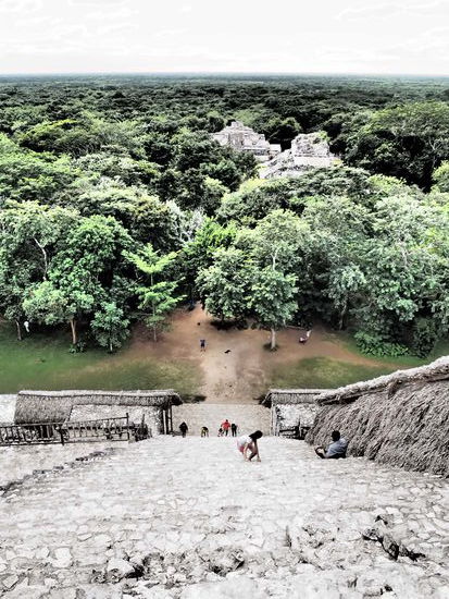 Der Ausblick von oben - überwältigend!
