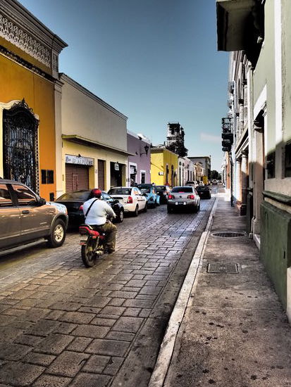 Die "Innenstadt" - so farbenfroh!