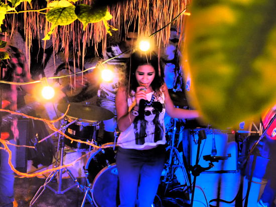 Für beste Live-Musik hat diese Dame an unserem letzten gemeinsamen Abend gesorgt &lt;3