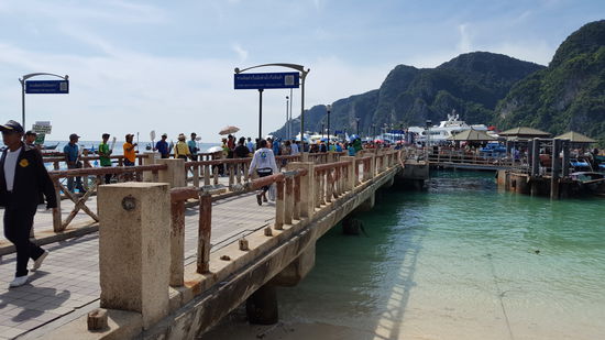 Abfahrt in Koh Phi Phi