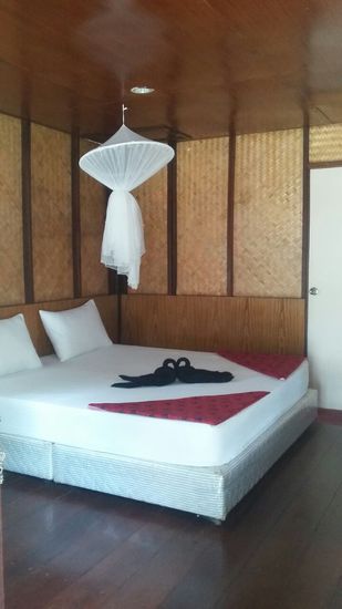 Einfach aber schön: die Bungalows im Blue Sky.