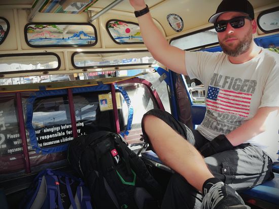 Danach ging es für 200 Baht zum Chaweng Beach - etwa 25 Km vom Pier entfernt.