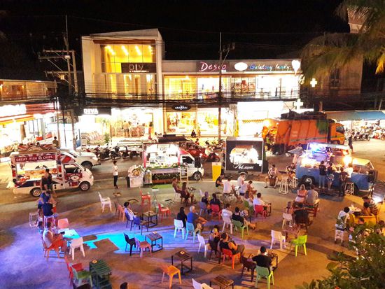 Live-Musik gibt es auch hier 