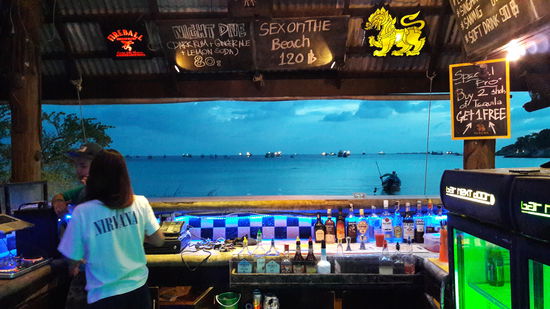 Traumhaft schön: eine Strandbar am Buddha View