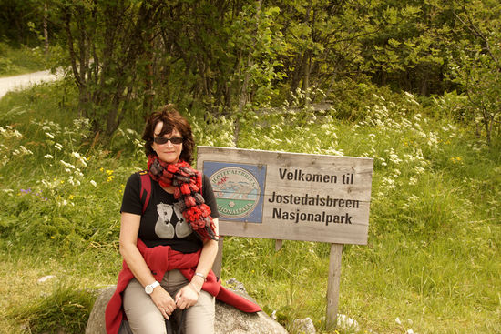 Auf dem Weg zum Briksdalbreen