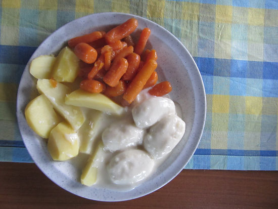 Fiskböller... mir hat es geschmeckt!