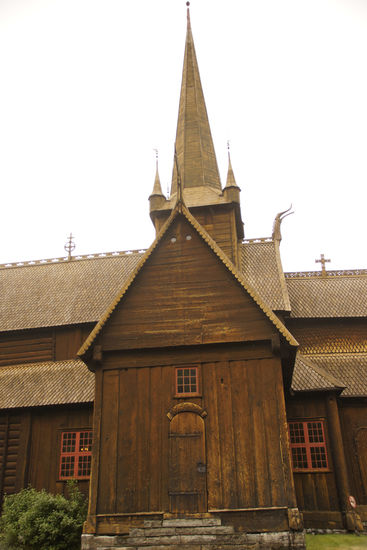 Die Stabkirche von Lom.