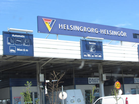 Fähre nach Helsingor