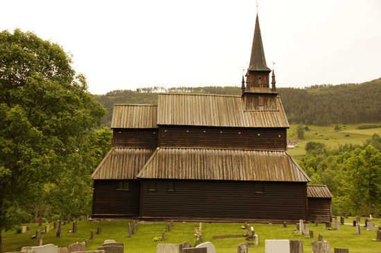 Die Stabkirche in Kaupanger