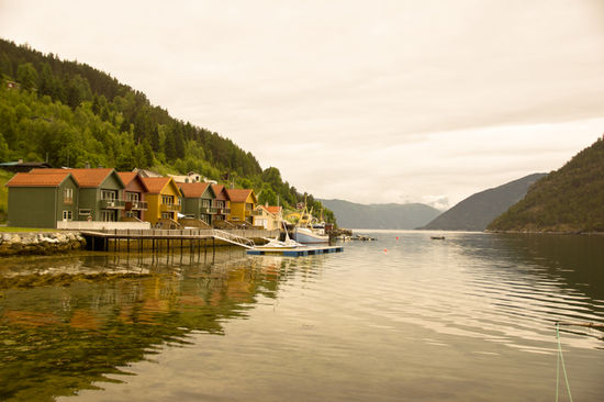 Blick vom Campingplatz