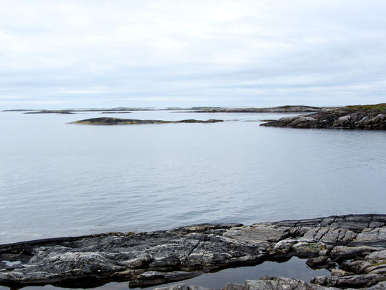 Atlantikstrasse... wenn das Wetter schöner gewesen wäre, dann hätte es mit Sicherheit schöner ausgesehen, aber wie wir nun nach dem Urlaub wissen, kommen noch viel bessere Strassen.. dazu später mehr.