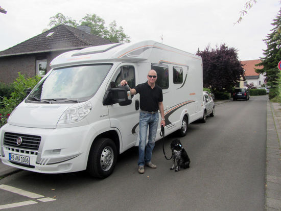 Alles ist startklar, noch schnell ein Foto und dann....