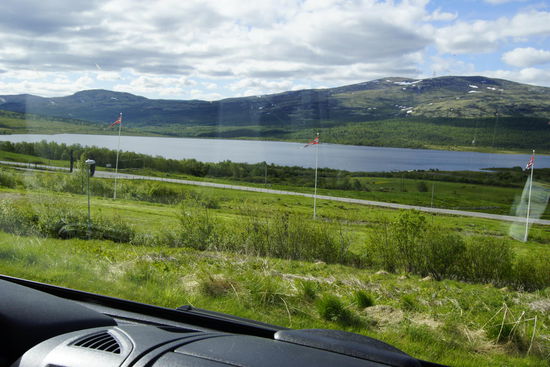 Morgens sah es dann so aus...