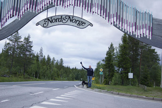 Tja da sind wir nun.. am Tor zu Nordnorwegen!