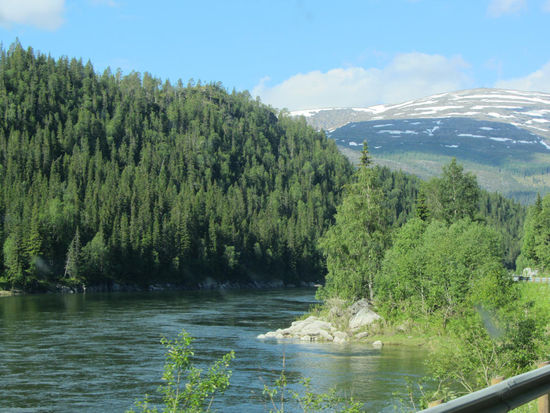 und immer wieder schöne Landschaften...