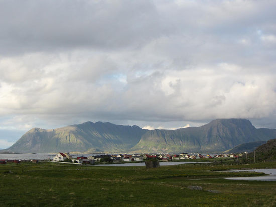 Die Aussicht vom Stellplatz