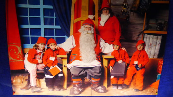 Da könntest auch Du neben dem Weihnachtsmann sitzen...