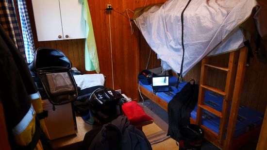 Platz ist in der kleinsten Hütte...