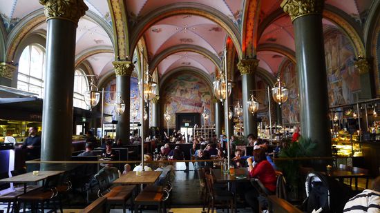 Das Cafe Glück von Bergen, den Latte Macchiato habe ich jedoch nicht probiert ...