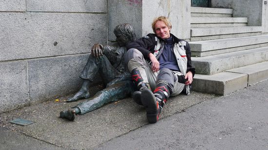 Der Kumpel war total frustiert vom Wetter der letzten Wochen, ich dachte, ich baue ihn mal wieder etwas auf...