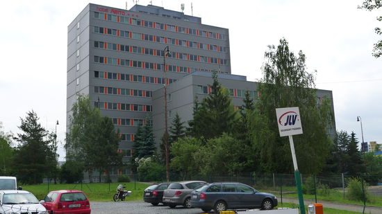 Nein, ich liege nicht im Krankenhaus, das ist das Hotel Albito...