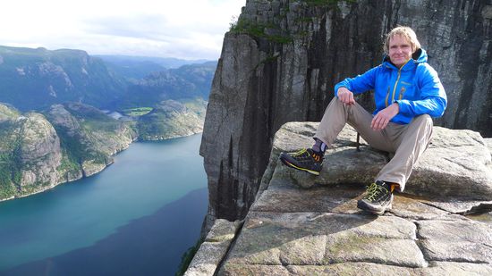 Die Füße baumeln zu lassen, war dann doch etwas zu hart für mich ...