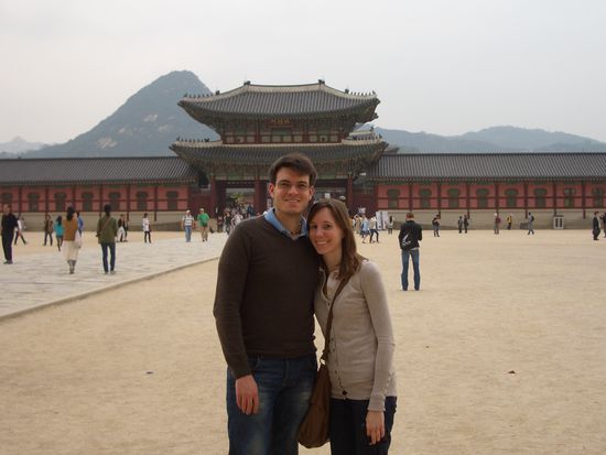 Vor dem Gyeongbokgung Palast
