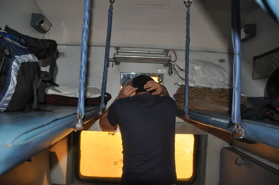 Renné beim Frischmachen...