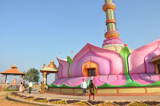 Auf dem Weg von Hampi nach Hospet