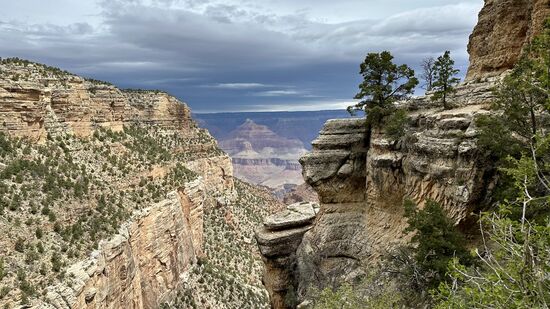 Immer neue Perspektiven tun sich auf.