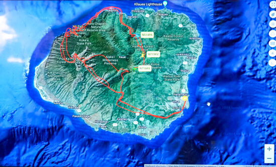 Unsere Flugroute—es gibt 3 Piloten und immer 3 Flüge gleichzeitig—jeder Pilot macht 6 Flüge täglich.