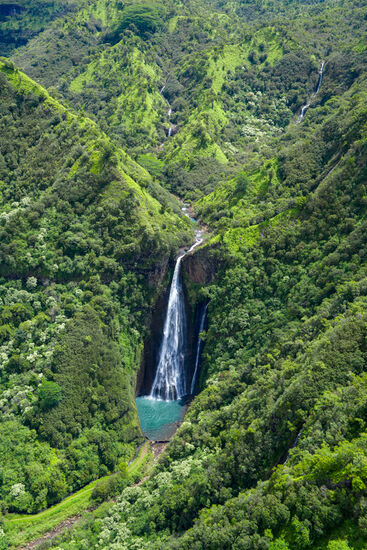 Der Wasserfall vom Film „Jurassic-Park“