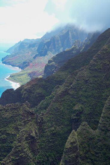 Die Napali-Küste