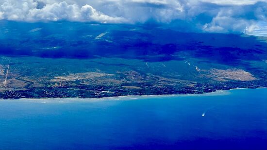 Maui ist wesentlich größer als Kauai