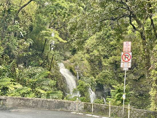 Leider regnet es immer wieder zwischendurch und anhand der Pfützen erkennen wir, dass der Regen nicht neu ist…