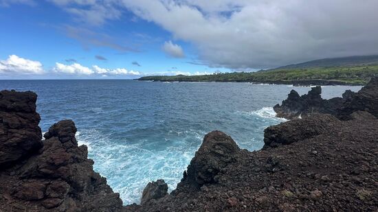Immer wieder gibt es schöne Aussichten