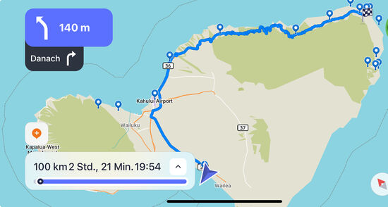 Unsere Strecke für heute