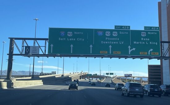 Der Highway ist komfortabel…