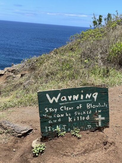 …auch wieder nicht ungefährlich….