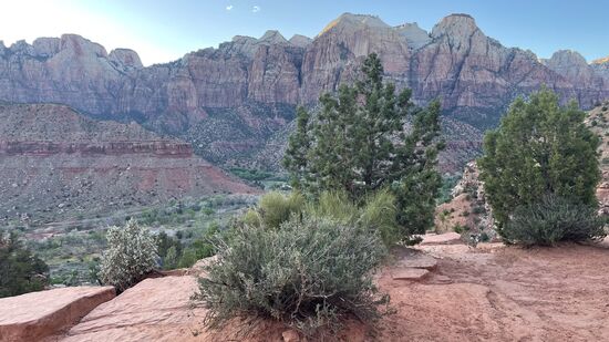 Der Trail ist ganz nett …