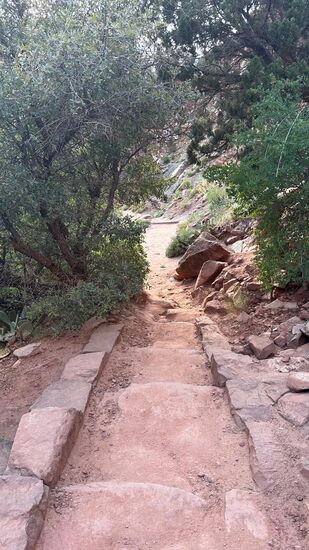 Zurück geht es ins Tal.