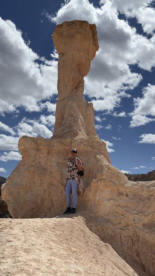 Immer wieder muss Thomas Fotos von mir machen—meine Begeisterung kennt keine Grenzen