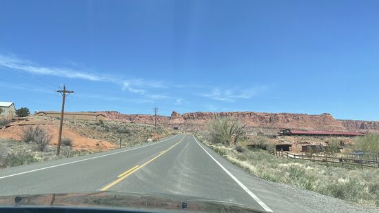 Bei maximalen Geschwindigkeiten von 55mi ist so eine Fahrt recht lang