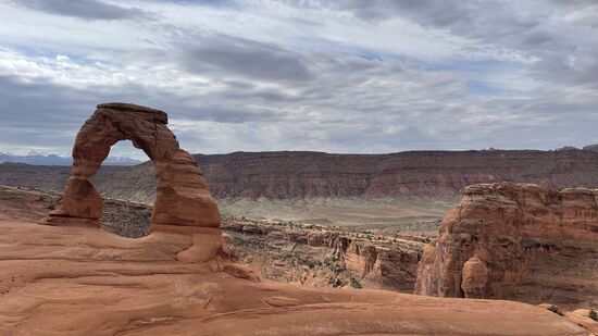 Da sind wir am Ziel - ein atemberaubender Ausblick wird geboten!