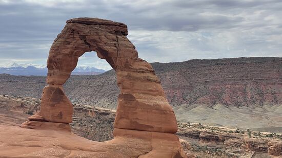 Dieser „Delicate Arch“ ist das Wahrzeichen des Bundesstaates Utah