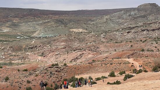 …und dann gehts wieder hinab….