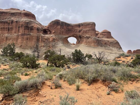 Und wir sehen viele viele Felsenfenster!!