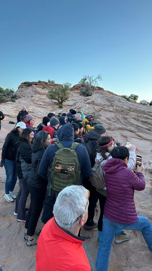 Thomas musste sich den Platz in der ersten Reihe hart erkämpfen…