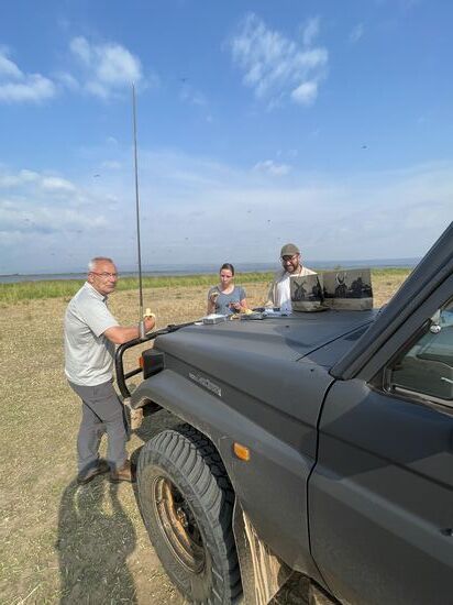 Frühstückspause am See